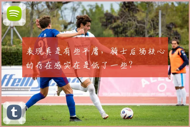 表现真是有些平庸，骑士后场核心的存在感实在是低了一些？